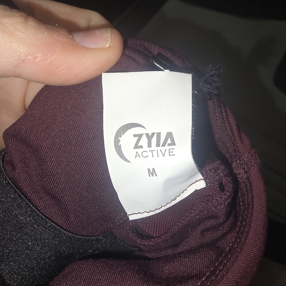 ZYIA Deep Burgundy Tank Top - Picture 3 of 4